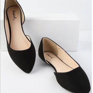 Black Flats Size:6